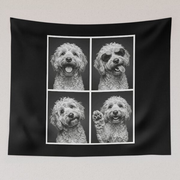 Item preview, Funny Cockapoo Selfie Photo Photobooth Dog Lover designed and sold by dian-rody-crest.