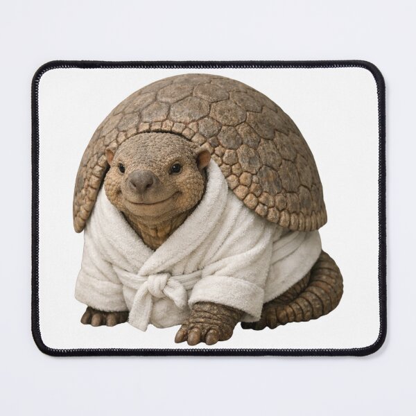 Item preview, Plush Bathrobe Glyptodon designed and sold by Sillytoe.
