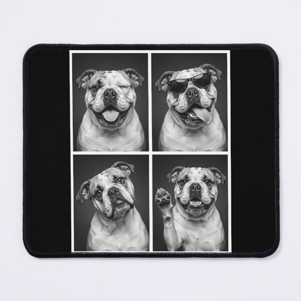 Item preview, Funny English Bulldog Selfie Photo Photobooth Dog Lover designed and sold by dian-rody-crest.