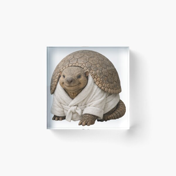 Item preview, Plush Bathrobe Glyptodon designed and sold by Sillytoe.