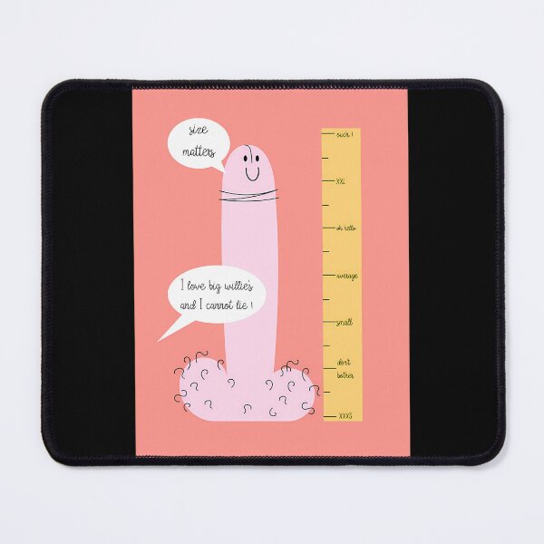 Item preview, Humorous Size Ruler Character Illustration designed and sold by FKL08.