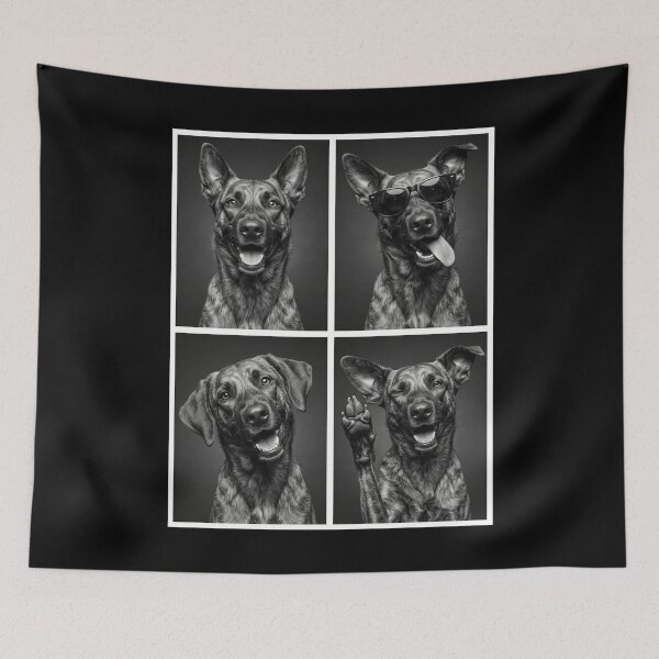 Item preview, Funny Dutch Shepherd Selfie Photo Photobooth Dog Lover designed and sold by dian-rody-crest.