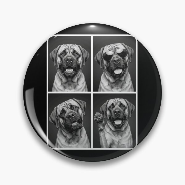 Item preview, Funny English Mastiff Selfie Photo Photobooth Dog Lover designed and sold by dian-rody-crest.