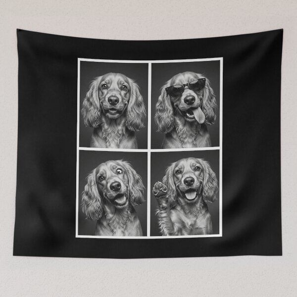 Item preview, Funny English Cocker Spaniel Selfie Photo Photobooth Dog Lover designed and sold by dian-rody-crest.