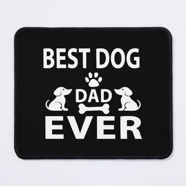 Item preview, Best Dog Dad Ever Dachshund Paw Print Bone designed and sold by SoyLamderma.