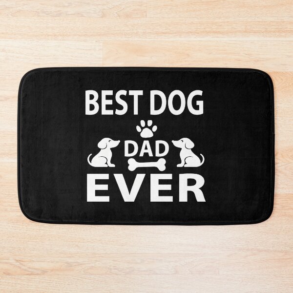 Item preview, Best Dog Dad Ever Dachshund Paw Print Bone designed and sold by SoyLamderma.