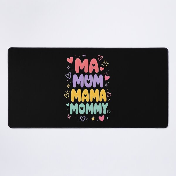 Item preview, Ma Mum Mama Mommy Retro Pastel Bubble Letters Mom Life designed and sold by FestivityFinds.