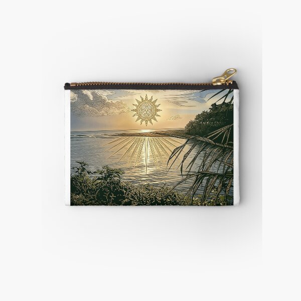 Item preview, Sacred Awakening — Tiki Sun over the Lagoon designed and sold by Hawaii26.