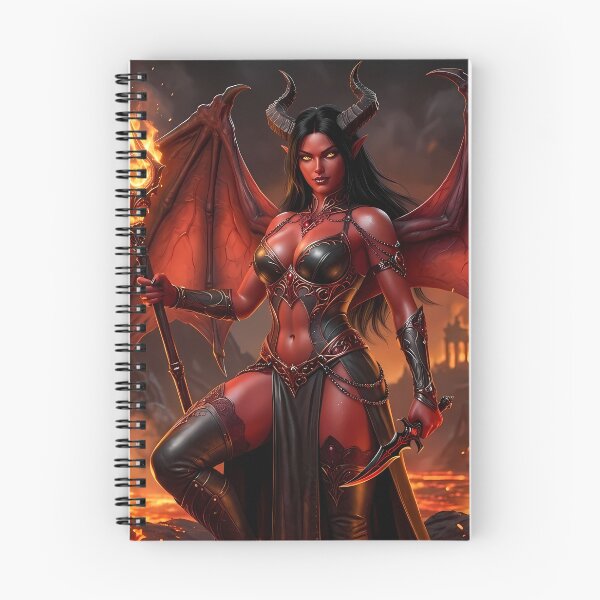 Item preview, Demon Queen Succubus Fiery Throne designed and sold by GalleryBrisArt.