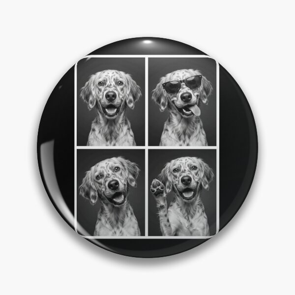 Item preview, Funny English Setter Selfie Photo Photobooth Dog Lover designed and sold by dian-rody-crest.