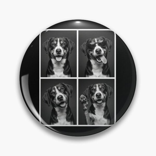 Item preview, Funny Entlebucher Mountain Dog Selfie Photo Photobooth Dog Lover designed and sold by dian-rody-crest.