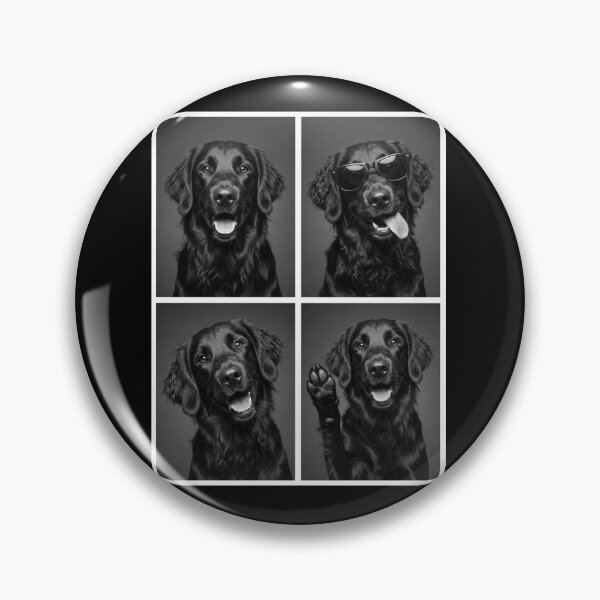 Item preview, Funny Flat Coated Retriever Selfie Photo Photobooth Dog Lover designed and sold by dian-rody-crest.