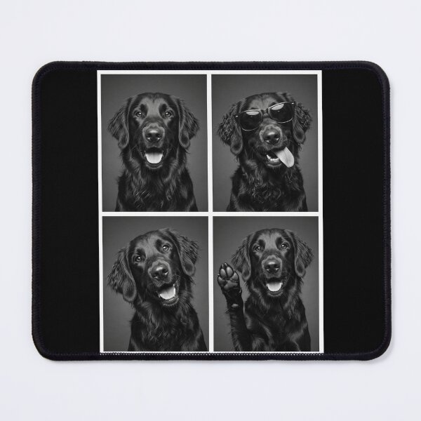 Item preview, Funny Flat Coated Retriever Selfie Photo Photobooth Dog Lover designed and sold by dian-rody-crest.