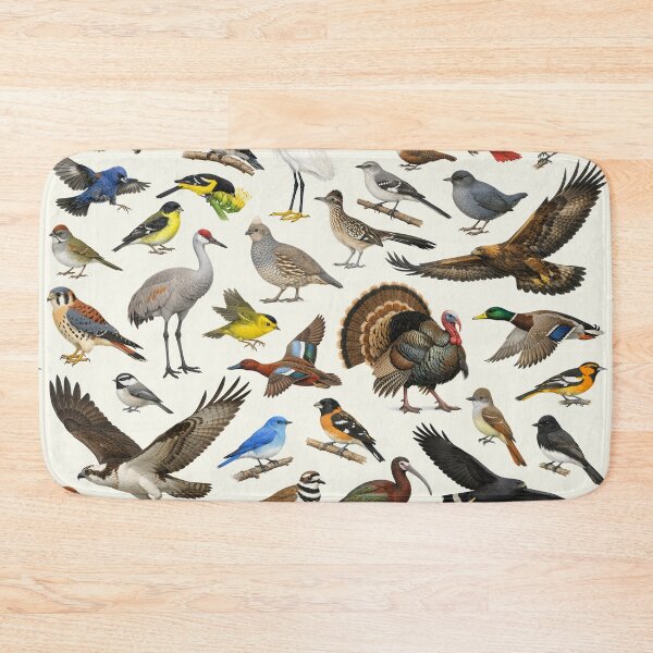 Item preview, Native Birds of New Mexico Retro Identification Chart designed and sold by kakarikihill.
