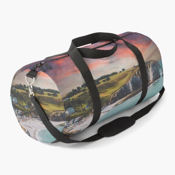 Item preview, Etretat Normandy Rocks Cliffs Sunset Sea designed and sold by Mauswohn.