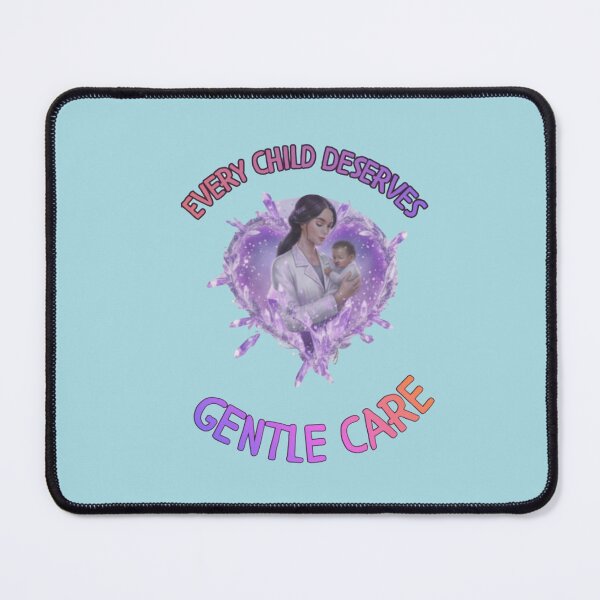 Item preview, Every Child Deserves Gentle Care Pediatric Nurse Art designed and sold by med-lavender-ee.