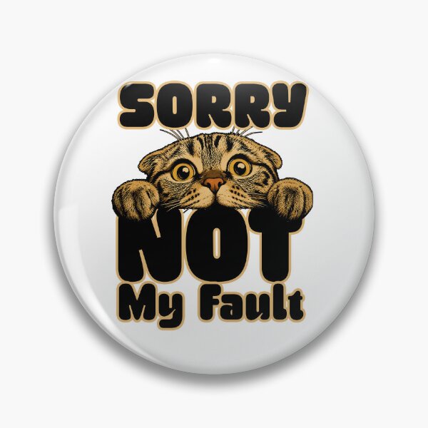 Item preview, SORRY CAT designed and sold by RYEJINZ.
