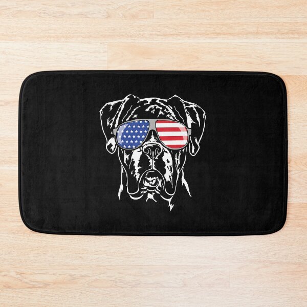 Item preview, Boxer Dog Patriotic Sunglasses USA Flag Cool Graphic designed and sold by SoyLamderma.