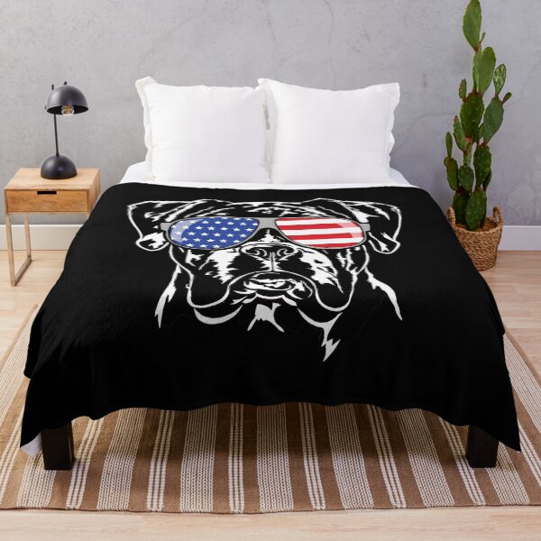 Item preview, Boxer Dog Patriotic Sunglasses USA Flag Cool Graphic designed and sold by SoyLamderma.