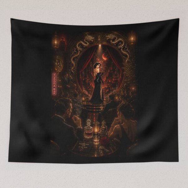 Item preview, The Velvet Siren of Temple Road Club Shanghai designed and sold by Sanctum Icons.