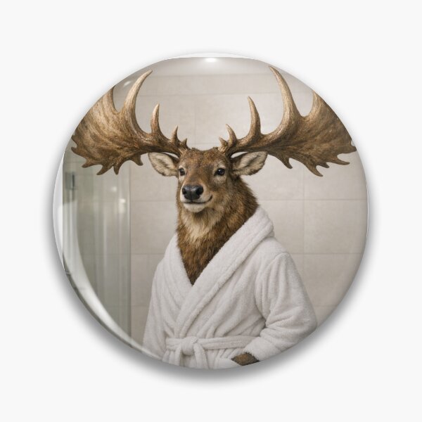 Item preview, Cozy Bathrobe Irish Elk designed and sold by Sillytoe.