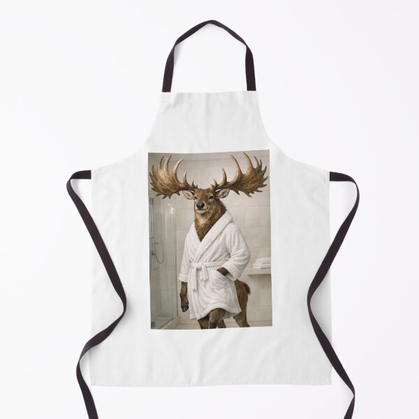 Item preview, Cozy Bathrobe Irish Elk designed and sold by Sillytoe.
