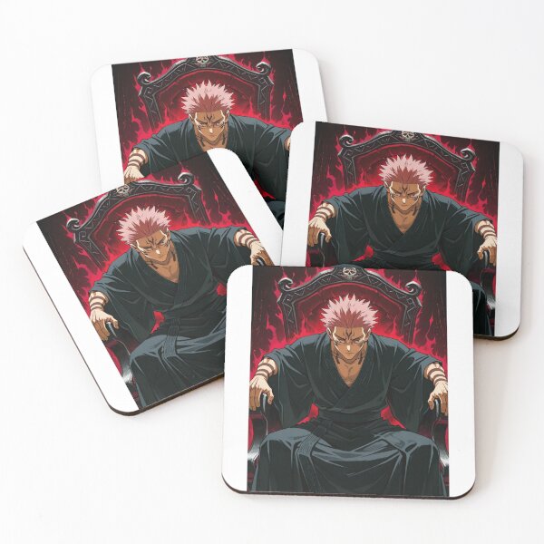Item preview, Art - Iconic Manga Antagonist, Evil Power on the Throne of Skulls designed and sold by AnimeShin.