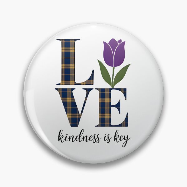 Item preview, Love Kindness Is Key Floral Graphic T-Shirt  designed and sold by FestivityFinds.