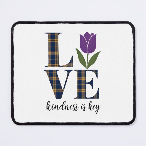 Item preview, Love Kindness Is Key Floral Graphic T-Shirt designed and sold by FestivityFinds.