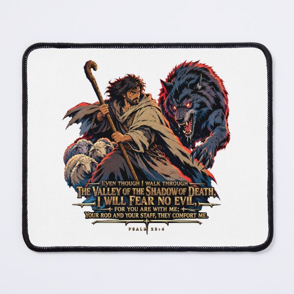 Item preview, Psalm 23 - Shadow of Death Anime Version designed and sold by JimmyRetron.
