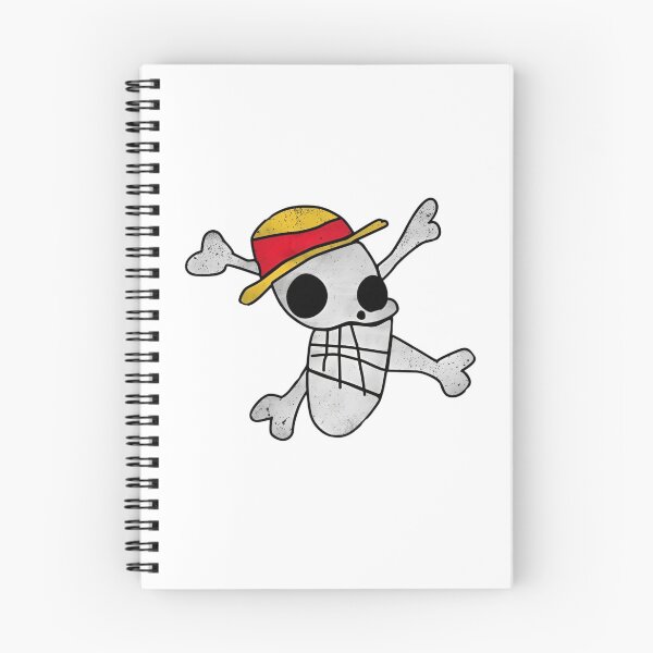 Item preview, One Piece Luffy Straw Hat Skull Drawing designed and sold by MillieRhodes.