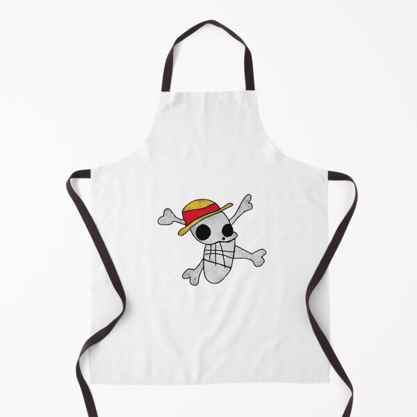 Item preview, One Piece Luffy Straw Hat Skull Drawing designed and sold by MillieRhodes.