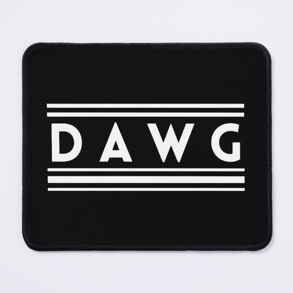 Item preview, DAWG Minimalist Dog Lover Graphic Sign designed and sold by SoyLamderma.