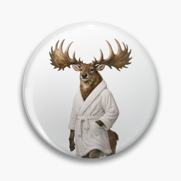 Item preview, Bathrobe Irish Elk designed and sold by Sillytoe.