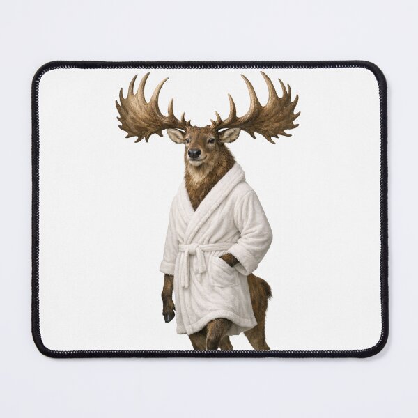 Item preview, Bathrobe Irish Elk designed and sold by Sillytoe.