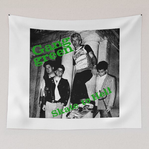 Item preview, gang green Skate to Hell designed and sold by okebejilak.