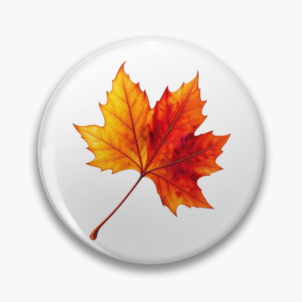 Item preview, Autumn Maple Leaf | Colorful Fall Foliage | Golden Orange Red Leaf Nature Design designed and sold by TheAllInStore.