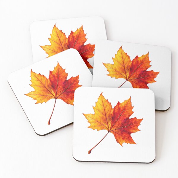 Item preview, Autumn Maple Leaf | Colorful Fall Foliage | Golden Orange Red Leaf Nature Design designed and sold by TheAllInStore.