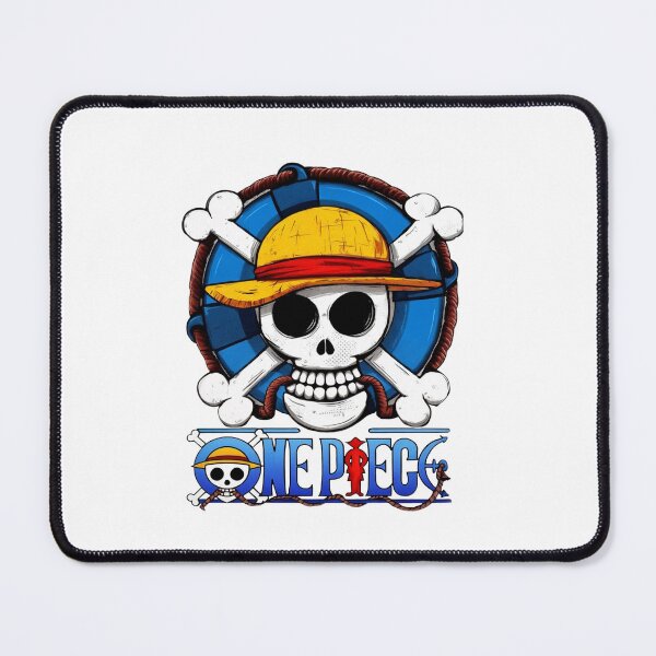 Item preview, One Piece Luffy Skull Lifebuoy Emblem designed and sold by MillieRhodes.