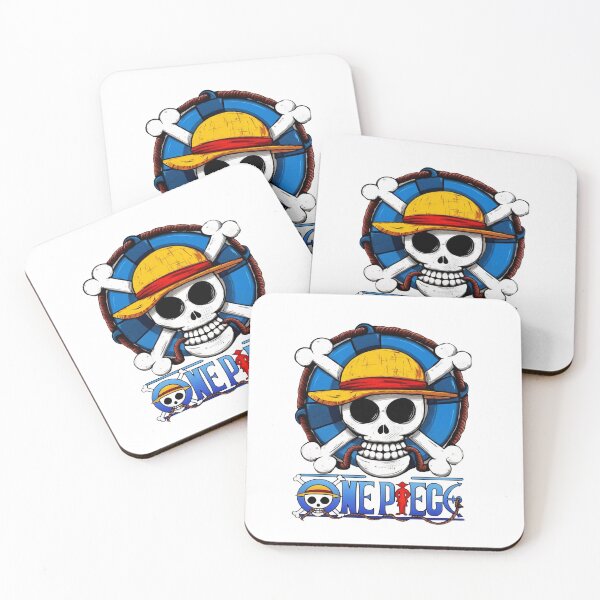 Item preview, One Piece Luffy Skull Lifebuoy Emblem designed and sold by MillieRhodes.