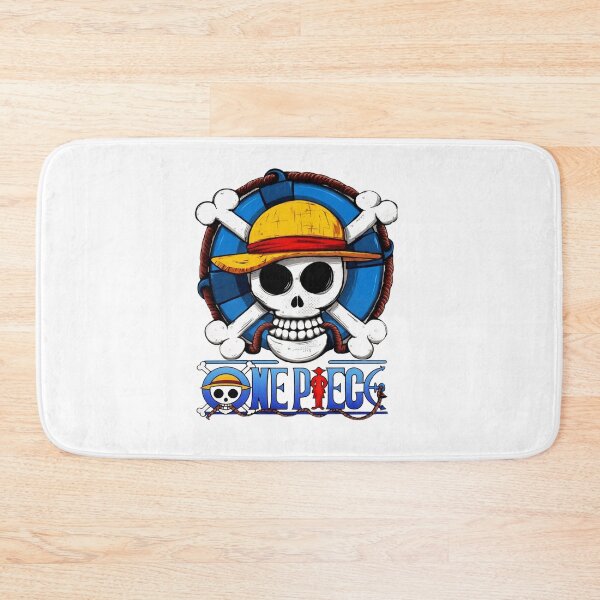 Item preview, One Piece Luffy Skull Lifebuoy Emblem designed and sold by MillieRhodes.