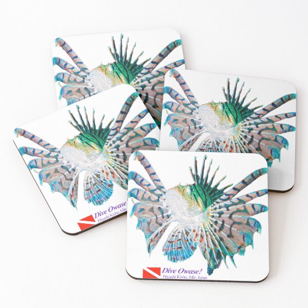 Item preview, Colorful Lionfish painting style designed and sold by tank200bar.
