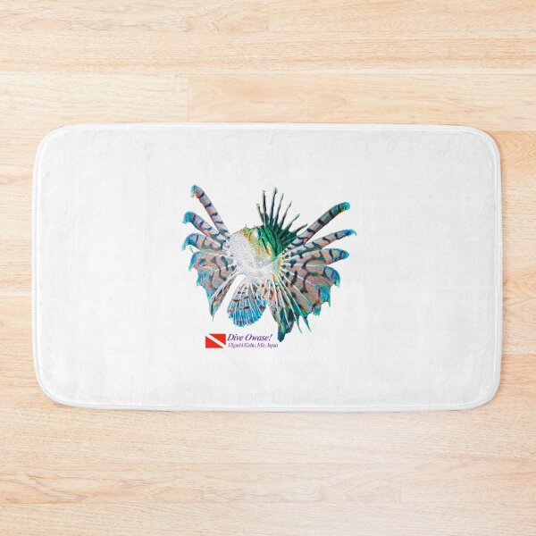 Item preview, Colorful Lionfish painting style designed and sold by tank200bar.