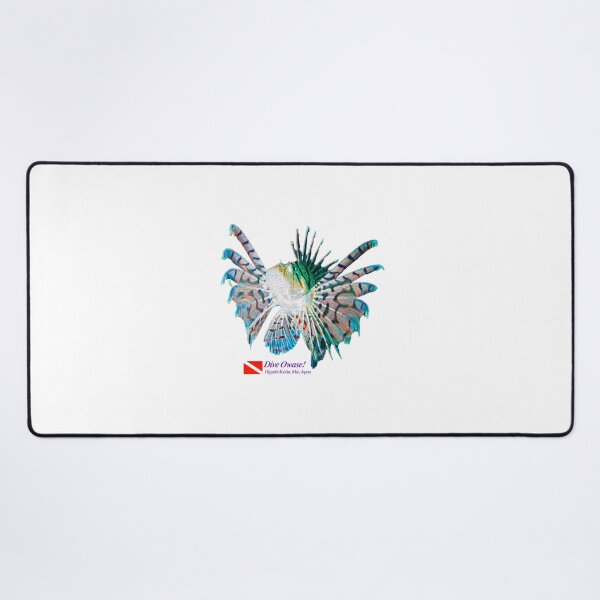 Item preview, Colorful Lionfish painting style designed and sold by tank200bar.