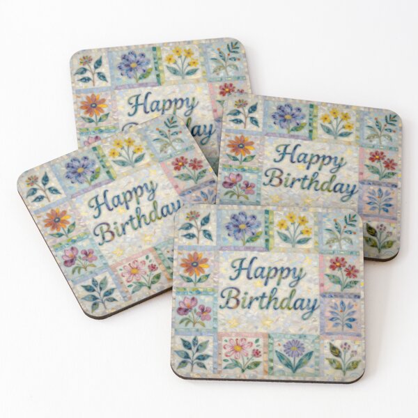 Item preview, Happy Birthday designed and sold by The Quilting Bee.
