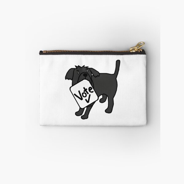 Item preview, Dog Holding Vote Sign Running designed and sold by SoyLamderma.
