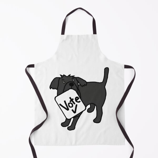 Item preview, Dog Holding Vote Sign Running designed and sold by SoyLamderma.