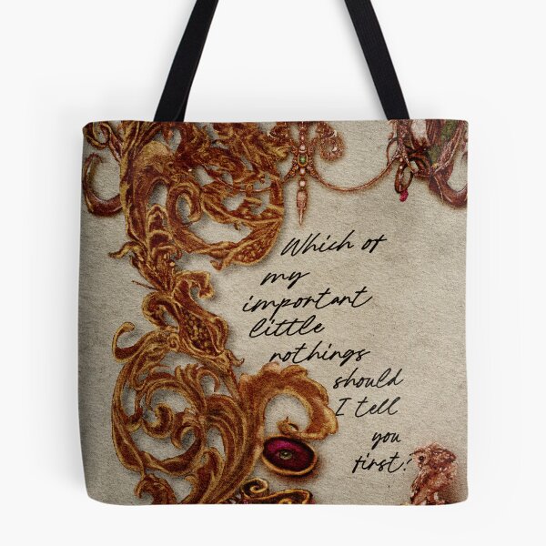 Item preview, Jane Austen Quote Watercolor Whimsical Art designed and sold by Monica Laipple.
