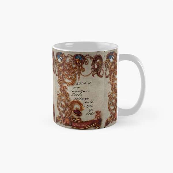 Item preview, Jane Austen Quote Watercolor Whimsical Art designed and sold by Monica Laipple.