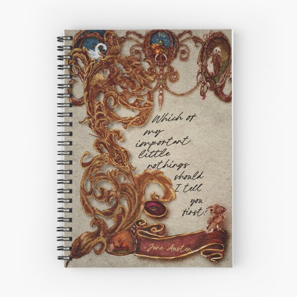 Item preview, Jane Austen Quote Watercolor Whimsical Art designed and sold by Monica Laipple.
